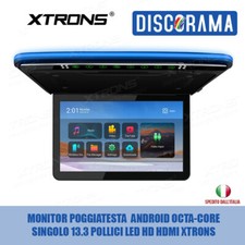 MONITOR POGGIATESTA  ANDROID OCTA-CORE SINGOLO 13.3 POLLICI LED HD HDMI XTRONS 