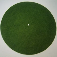 Columbia Phonograph Grafonola SMALL LIGHT GREEN Turntable Felt - Round (9.5")