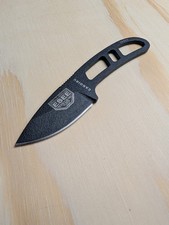 ESEE ESCANBKIT Candiru Black 1095HC Fixed Blade Survival Kit w Sheath