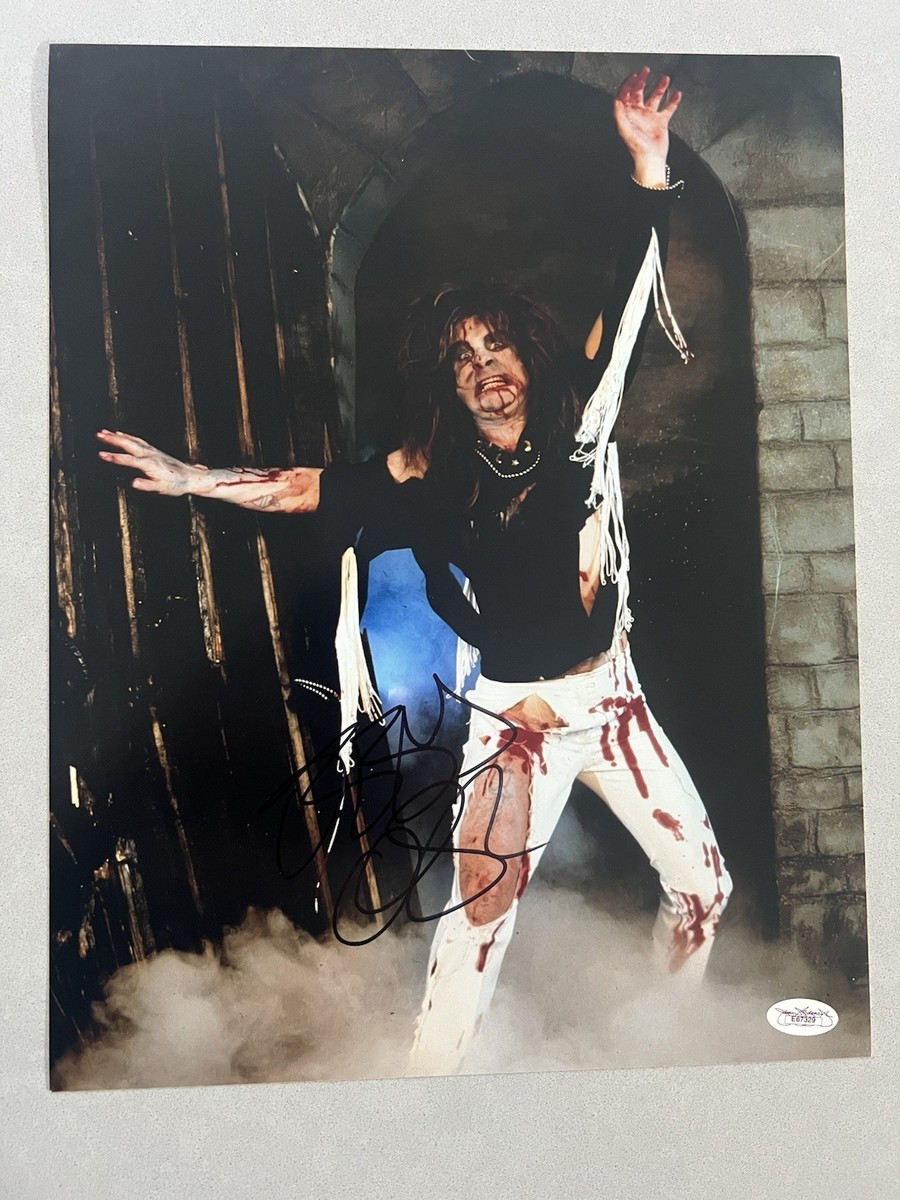 Ozzy Osbourne Rare! signed autographed Black Sabbath 11x14 photo