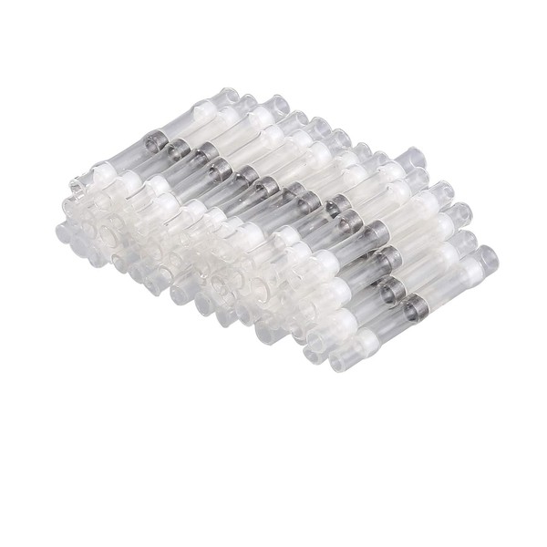 LöTverbinder 50Pcs Schrumpfverbinder Wasserdicht Kabelverbinder 0,25-0,34 Mm²-image
