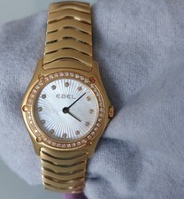 Ebel Classic Wave Damenuhr 18 Karat Diamond, Mother- of -pearl