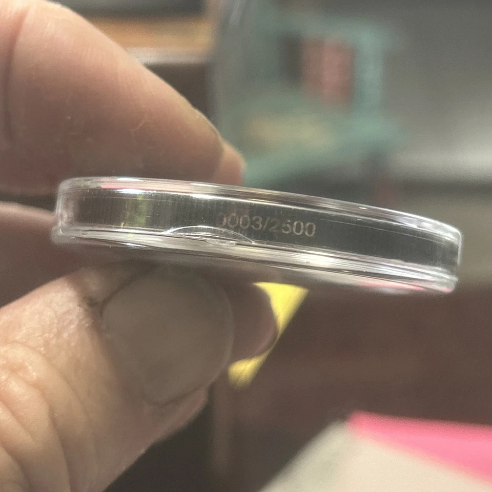 Chad "Black Mamba" 2023 ~ 2 oz plata .9999 en alto relieve, 2500 acuñado Foto 4 de 4