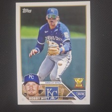 2023 Topps Series 1 Bobby Witt Jr. #7 All-Star Rookie Gold Cup KC Royals K