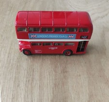London Bus Small Metal Bus Collectible Toy Model