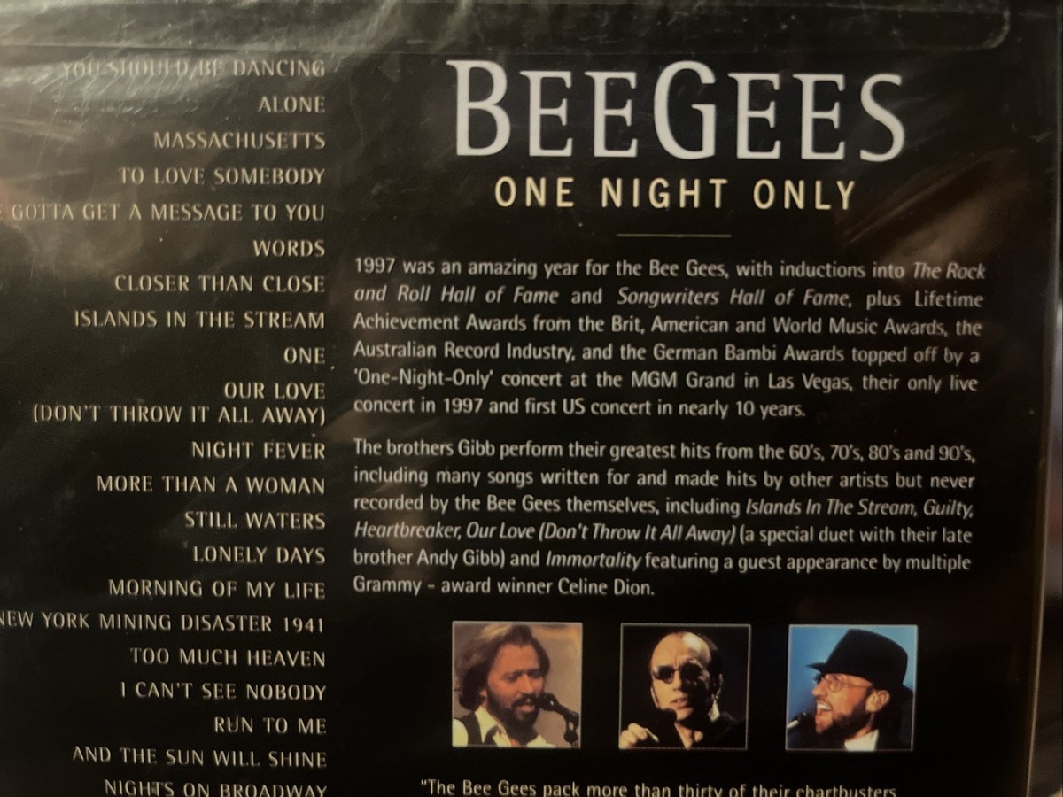 その他 Bee Gees - One Night Only / The Official Story (2pc) [DVD] [Import] Amazon.com: Bee Gees - One Night Only / The Official Story : Barry