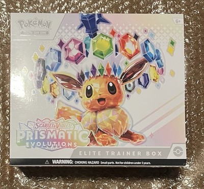 Prismatic Elite trainer box ETB small dent on the side/fully factory sealed NEW