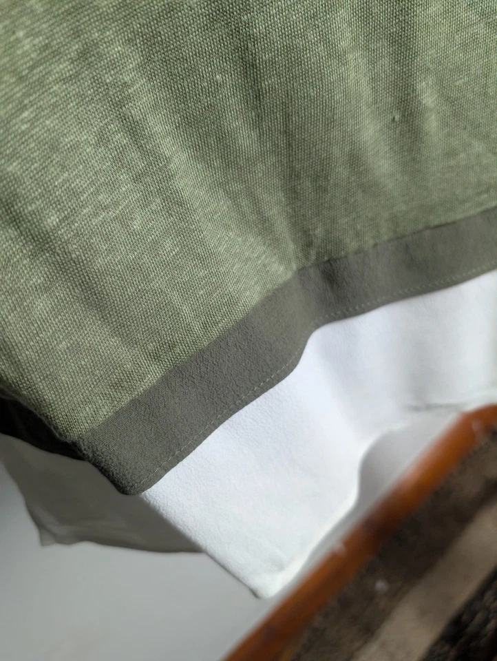 Monsoon Woman's Green Linen Waistcoat Relaxed For XL - Image 3 of 4