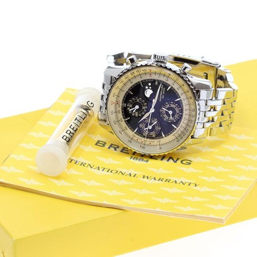 Breitling Navitimer Montbrillant A19030 41mm Black Dial Automa...