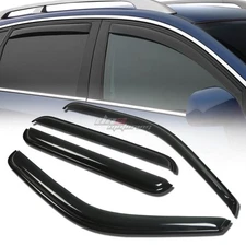 FOR 00-05 EXCURSION SUV SMOKE TINT WINDOW VISOR SHADE/VENT WIND/RAIN DEFLECTOR