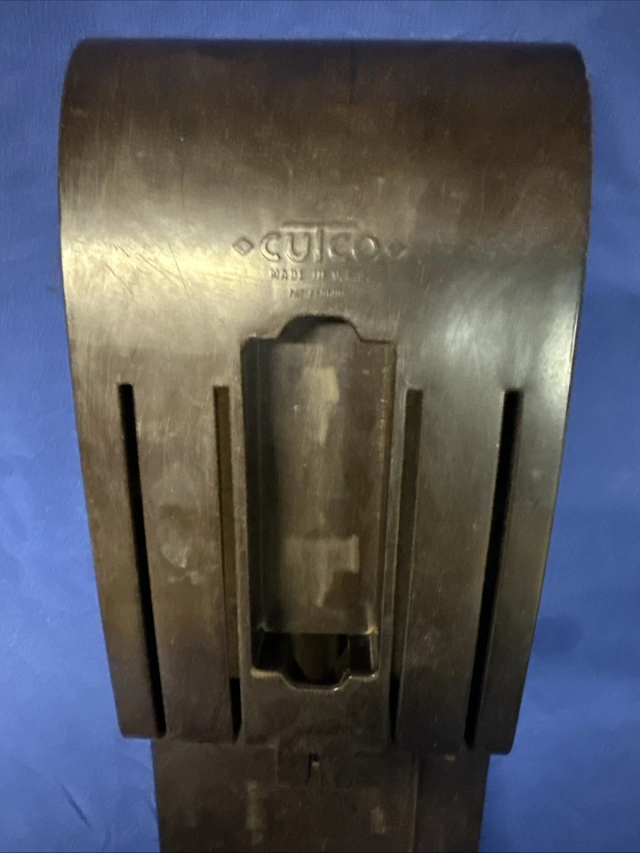 Cutco Brown Bakelite 6-Slot Knife Holder Storage Wall-Mount Rack or Drawer Tray - Image 2 of 4