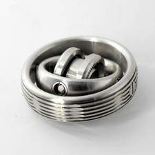 304 Stainless Steel Fidget Spinner EDC Metal Gyroscope ADHD Stress Relief Toy V2