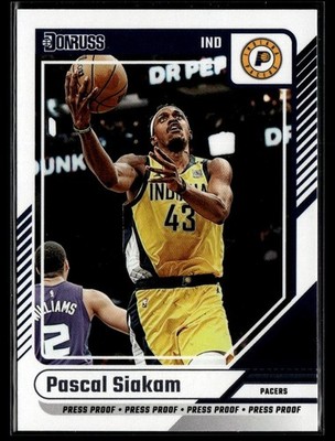 2024-25 Donruss Press Proof Pascal Siakam Indiana Pacers #99