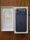 Apple iPhone Pro Max Deep Blue 256GB Cell Phone BOX ONLY Empty — photo 1