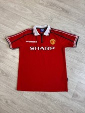 Retro Umbro Manchester United Beckham #7 1998/99 Soccer jersey