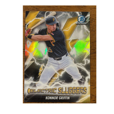 Topps 2026 Bowman Chrome Electric Sluggers ES-17 Konnor Griffin Pirates