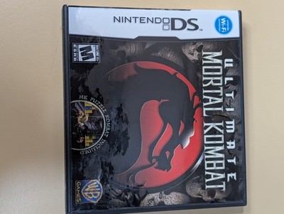 Ultimate Mortal Kombat Nintendo DS Original Case Manual NO GAME WB