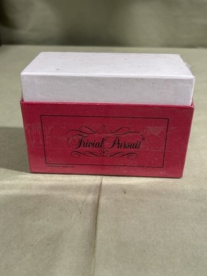 Unopened Pack Of Trivial Pursuit Game Cards 1960 Edition 