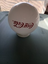 Vintage COCA-COLA GLASS GLOBE Light Shade Ceiling Fan Coke Lampshade Replacement