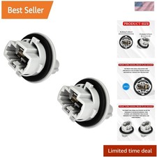 2PCS Turn Signal Bulb Socket, Front Turn Signal Blinker Light Bulb Plug Socket R