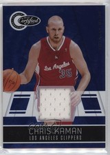 2010-11 Totally Certified Totally Blue Materials /99 Chris Kaman #33 k4s