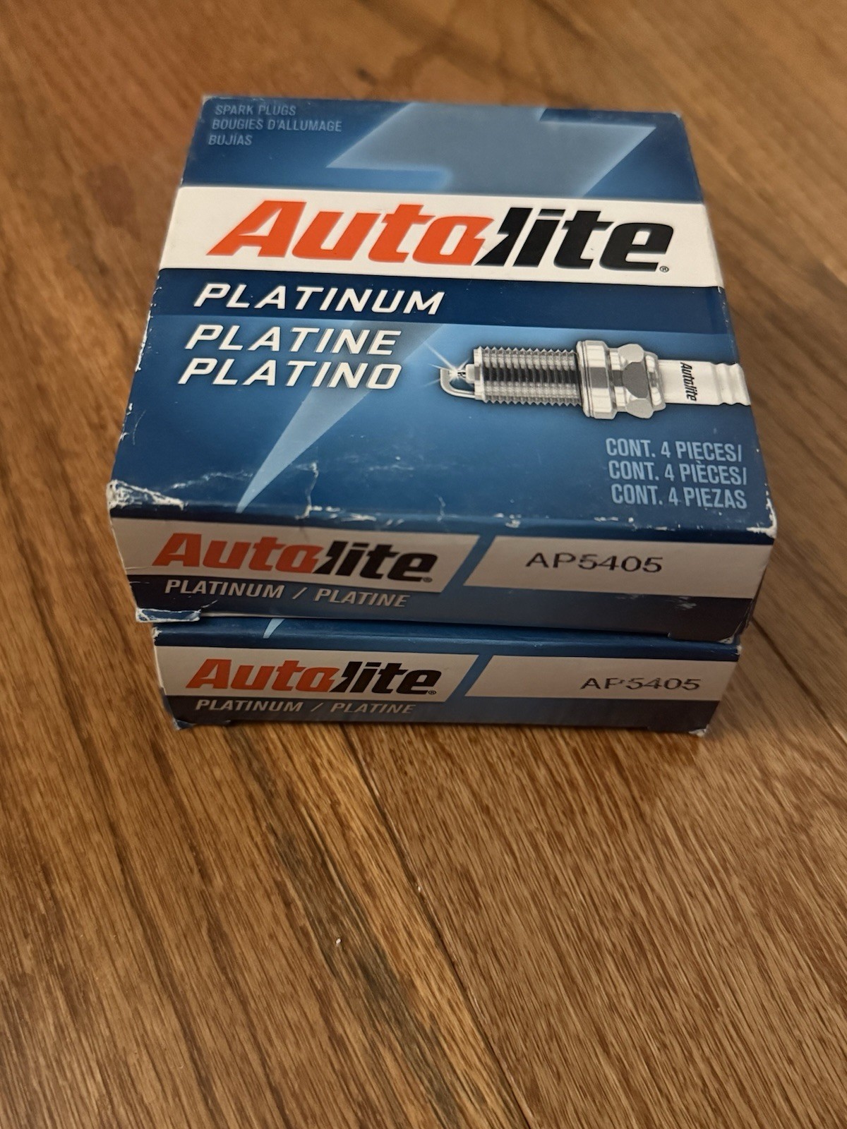 8 New Autolite Platinum Spark Plugs AP5405