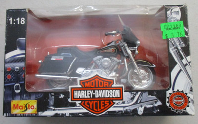 MAISTO HARLEY DAVIDSON MOTORCYCLE 1:18 SCALE DIECAST FLHT ELECTRA GLIDE STANDARD