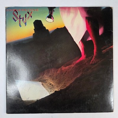 Styx   Cornerstone LP Record 1979 A&M Records Rock Pop 33 RPM