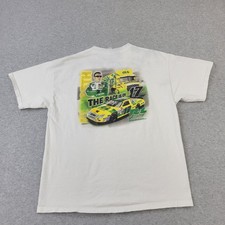 VTG Matt Kenseth R+L Carriers #17 Delta Magnum Weight Shirt Mens Large VTG Y2K