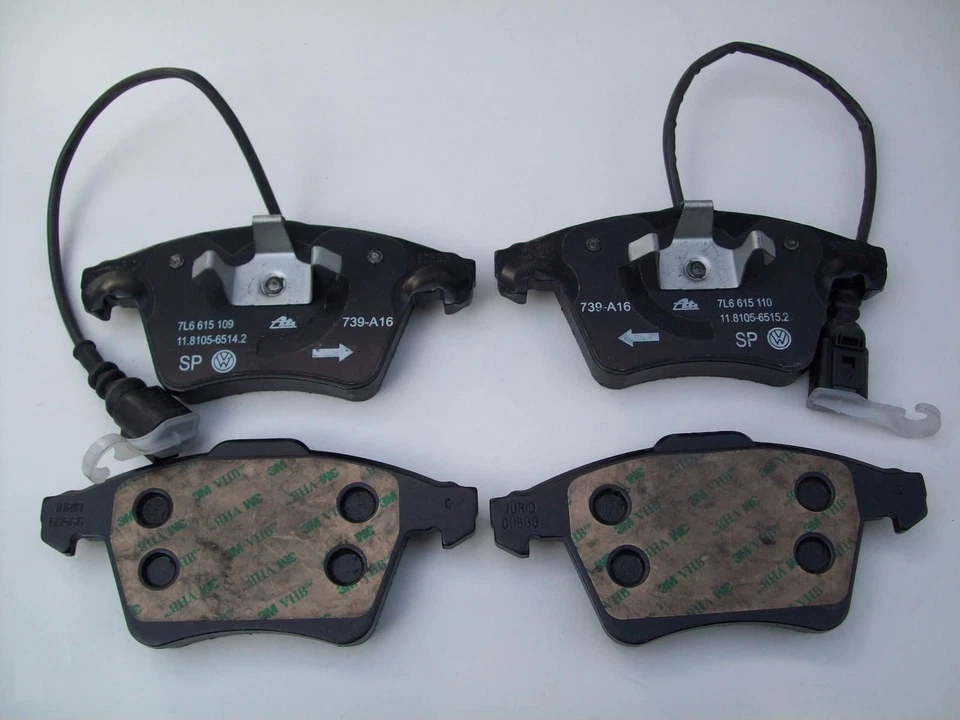 Pastillas de freno delanteras VW Touareg 7L6698151B 2003-2007 Foto 2 de 2