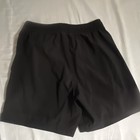 Aero MVMT Men’s Black Solid Flat Front Shorts Drawstring Elastic Waist — photo 3
