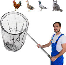 Smarkey Animal Catcher Net, Chicken Catching Net for Poultry Supplies, Extendabl