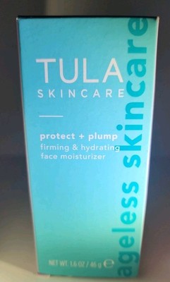 Tula Skin Care ~Protect + Plump~ Firming & Hydrating Face Moisturizer ~ 1.6 oz 