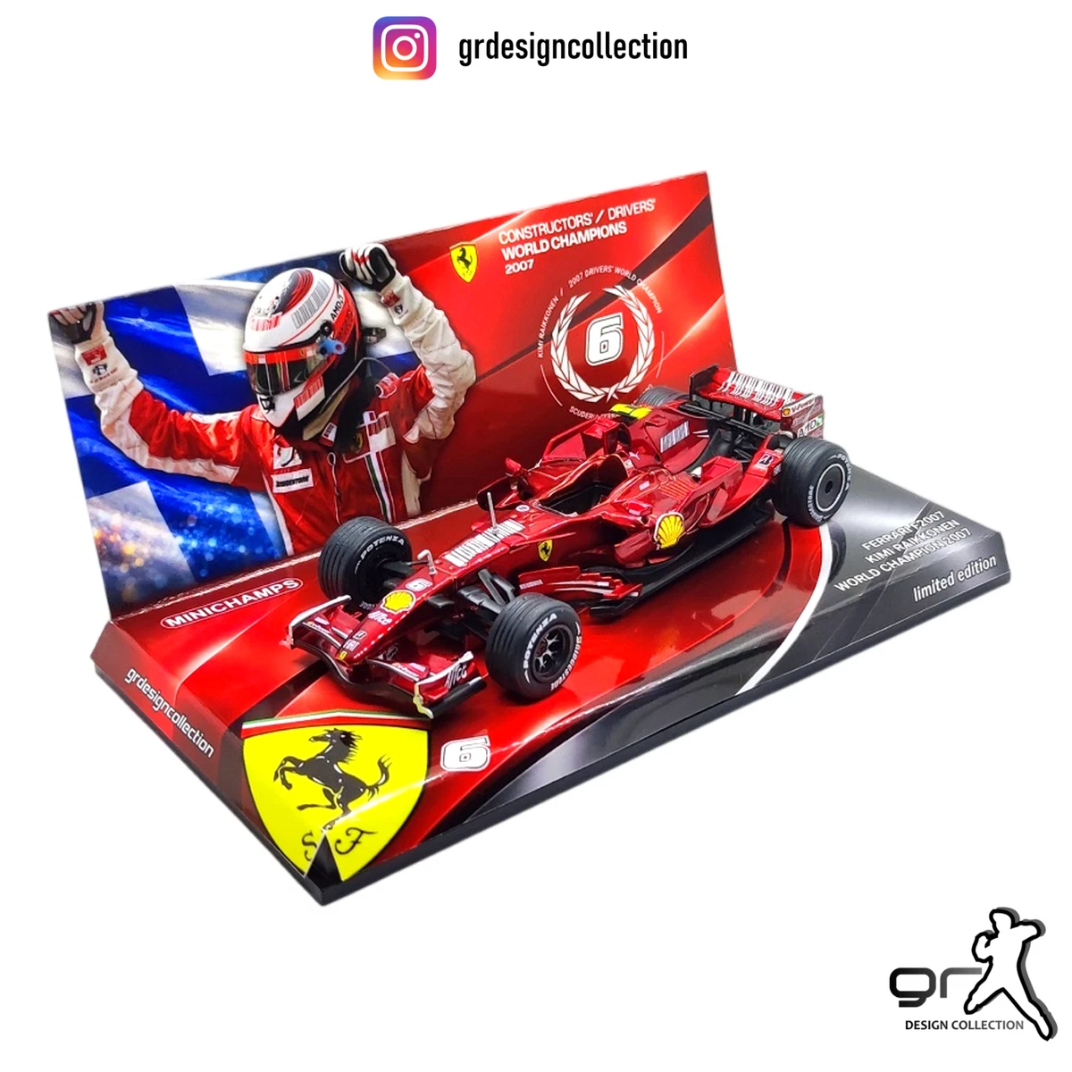 Ferrari F2007 a Modellini statici di auto da corsa Formula 1