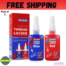 ThreadLocker 242 and 271, Thread Lock Medium and High Strength Lock Tight & Seal