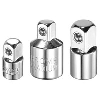 "3 St. Impact-Stecknuss-Adapter-Set 1/4\" 1/2\" 3/8\" Cr-V FüR Impact-Schrauber"