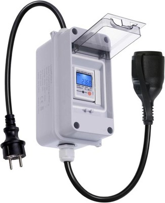 Mobiler intelligenter 230V Stromzähler mit Reset-Taste und IP65-wasserdichtem 