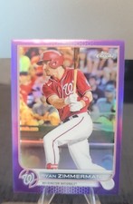 2022 Topps Chrome - Ryan Zimmerman #108 Purple Refractor /250