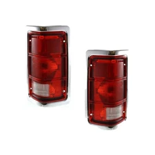 For Dodge Truck Pickup Tail Light Lens 1987-1993 Pair Passenger and Driver Side
