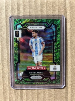 2026 Monopoly FIFA World Cup Lionel Messi Green Wave Classic Icons