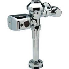 AV ZER Exposed Sensor Diaphragm Flush Valve w/ Metal Cover, 1 GPF, Chrome
