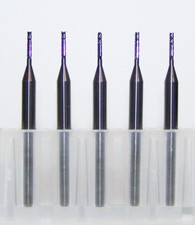 (5) 1.00mm (.0394") DIAMOND CUT CARBIDE ROUTER BURRS, FT 3100-0394.177