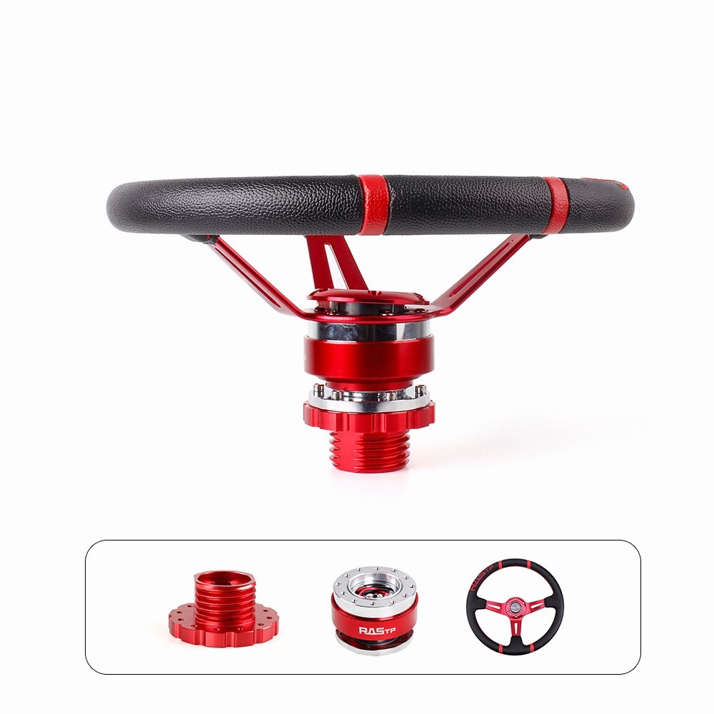 Steering Wheel+Quick Release+Connection Adapter for Thrustmaster TXT300 T500TS