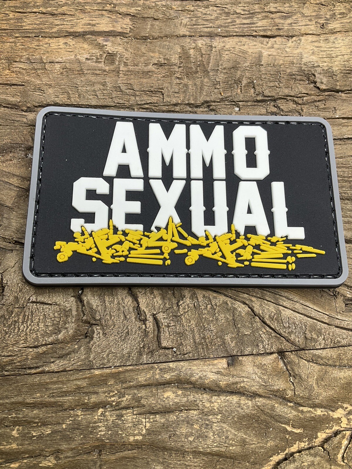 Patch PVC Tactical Morale HOOK-3D PVC Rubber Ammo Sexual