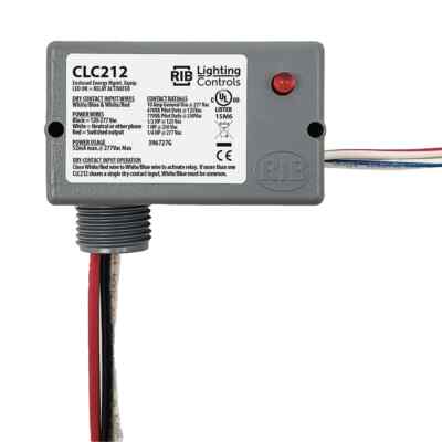 Functional Devices (RIB) CLC212 Closet Light Switch, Enclosed 10A SPST, 120-277