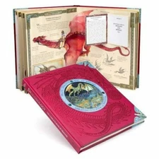 DRAGONOLOGY ~ COMPLETE BOOK OF DRAGONS ~ INTERACTIVE ~ GORGEOUS ILLUSTRATIONS HC