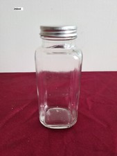 Glass Water Juice Milk Empty Bottle Leakproof Lid Screw Top 1 litre 500ml 250ml