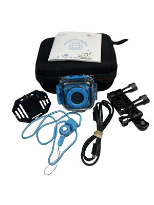 VanTop Bikemount Camera Underwater Digital Kids Action Camera/Camcorder K3 Blue