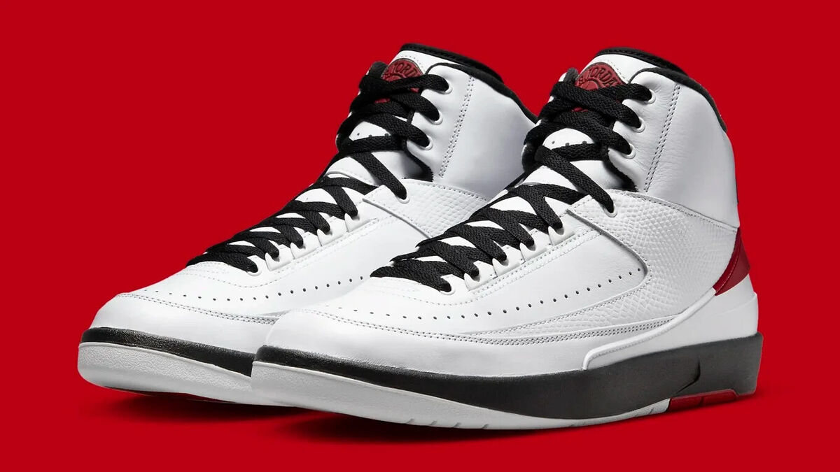 Nike Air Jordan 2 OG Chicago 2022 Shoes White Red DX2454-106 Men's or GS NEW