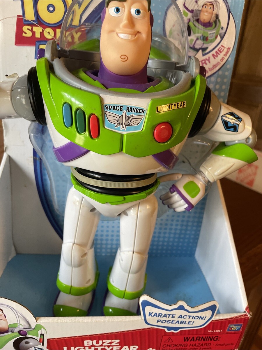 Disney Pixar Toy Story Buzz Lightyear with Karate Action Brand New In Box  Rare